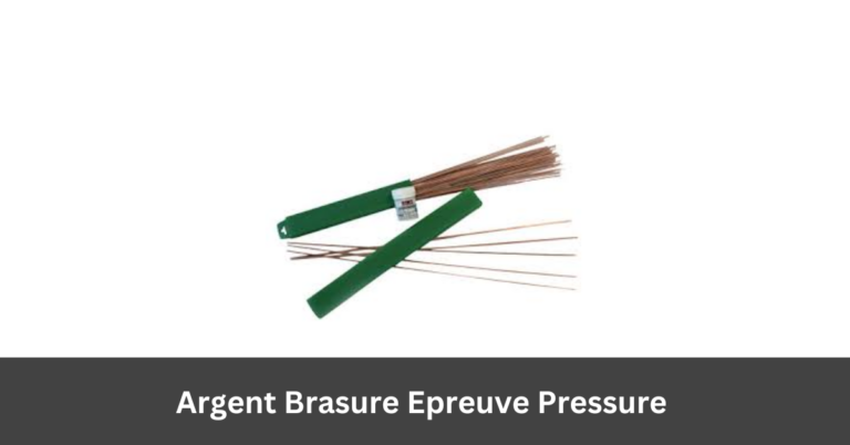 Argent Brasure Epreuve Pressure